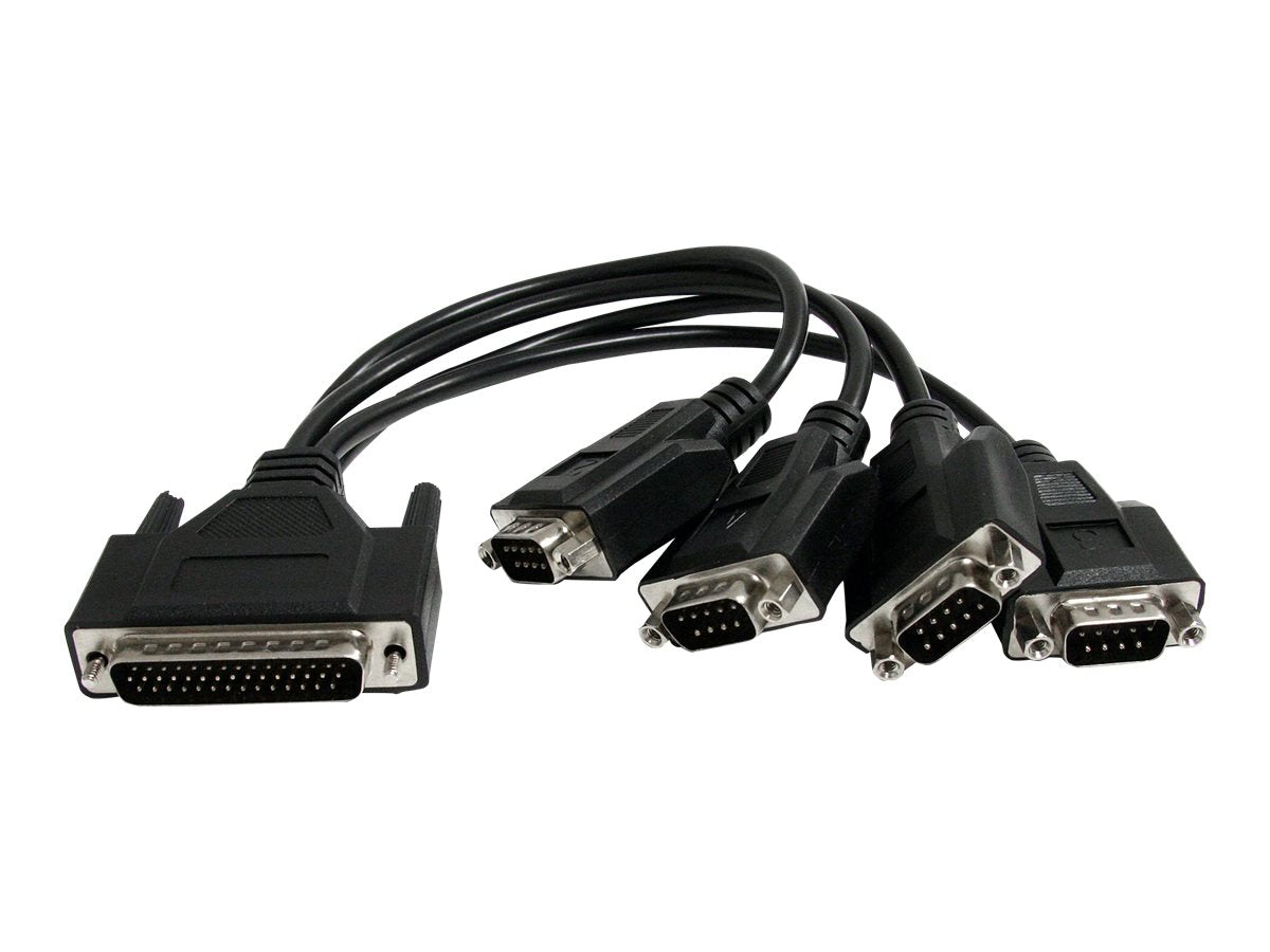 StarTech.com 4 Port Seriell RS-232 PCI Express Schnittstellenkarte - PCIe Karte mit Octopus Kabel - 4 x DB-9 (Stecker)