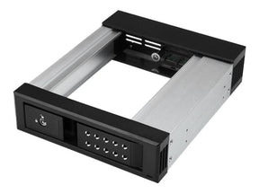 StarTech.com 5,25 auf 3,25 Festplatten Wechselrahmen - für 3,5 SATA/SAS Laufwerke - Trägerlos - SAS/SATA Backplane - Laufwerksschachtadapter - 5,25" bis 3,5" (13.3 cm to 8.9 cm)