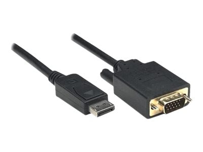 Techly Adapterkabel - DisplayPort (M) zu HD-15 (VGA)