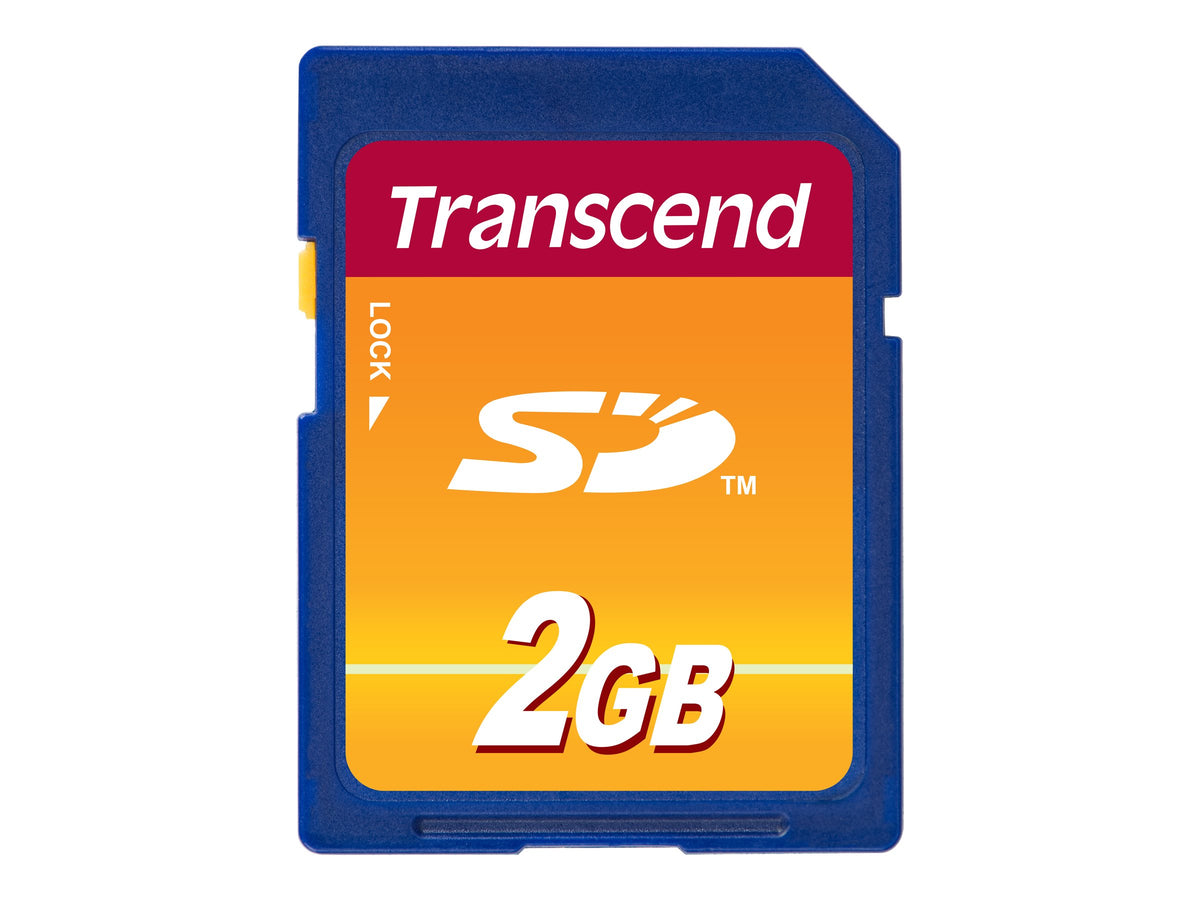 Transcend Flash-Speicherkarte - 2 GB - SD