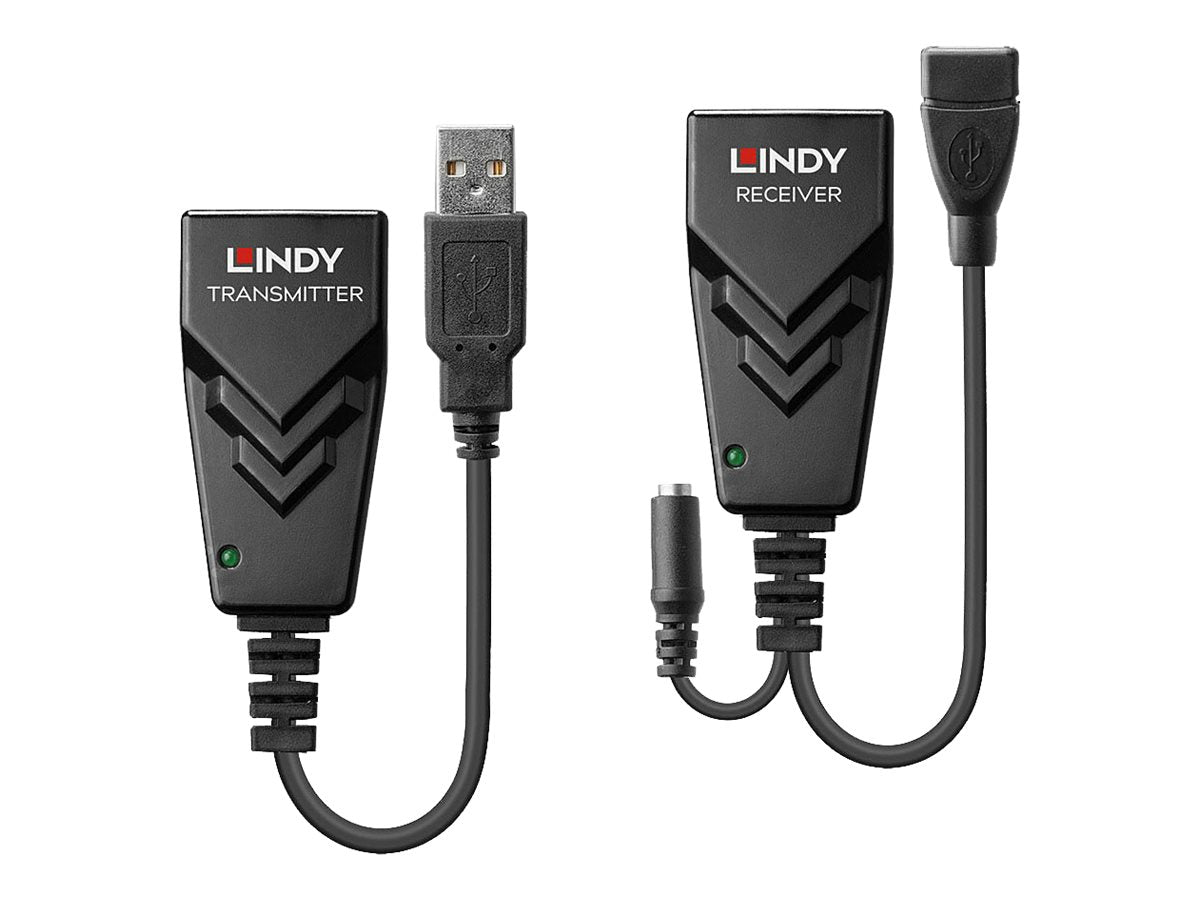 Lindy USB 2.0 Cat.5 Extender - Sender und Empfänger