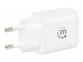 Manhattan Wall/Power Mobile Device Charger (Euro 2-pin)