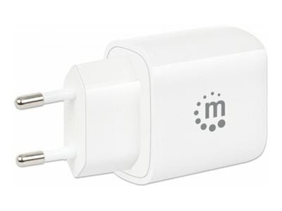 Manhattan Wall/Power Mobile Device Charger (Euro 2-pin)