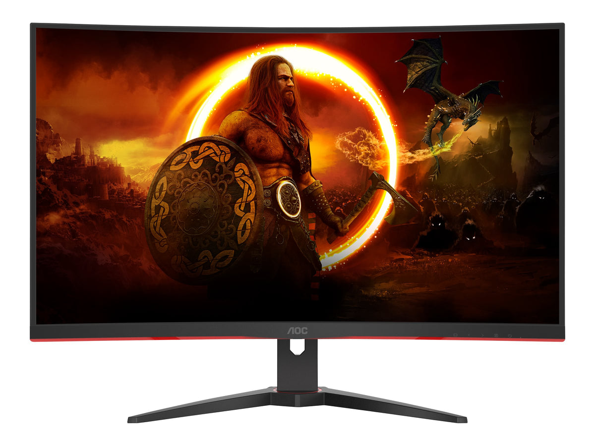 AOC Gaming C32G2ZE - LED-Monitor - Gaming - gebogen - 81.3 cm (32")