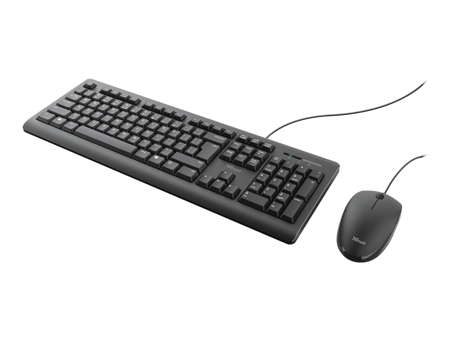 Trust Primo - Tastatur-und-Maus-Set - USB - QWERTZ