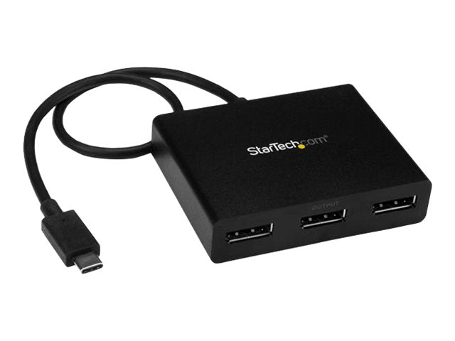 StarTech.com USB-C DisplayPort Adapter - 3 Port