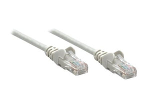 Intellinet Network Patch Cable, Cat6, 1.5m, Grey, Copper, U/UTP, PVC, RJ45, Gold Plated Contacts, Snagless, Booted, Polybag - Patch-Kabel - RJ-45 (M)