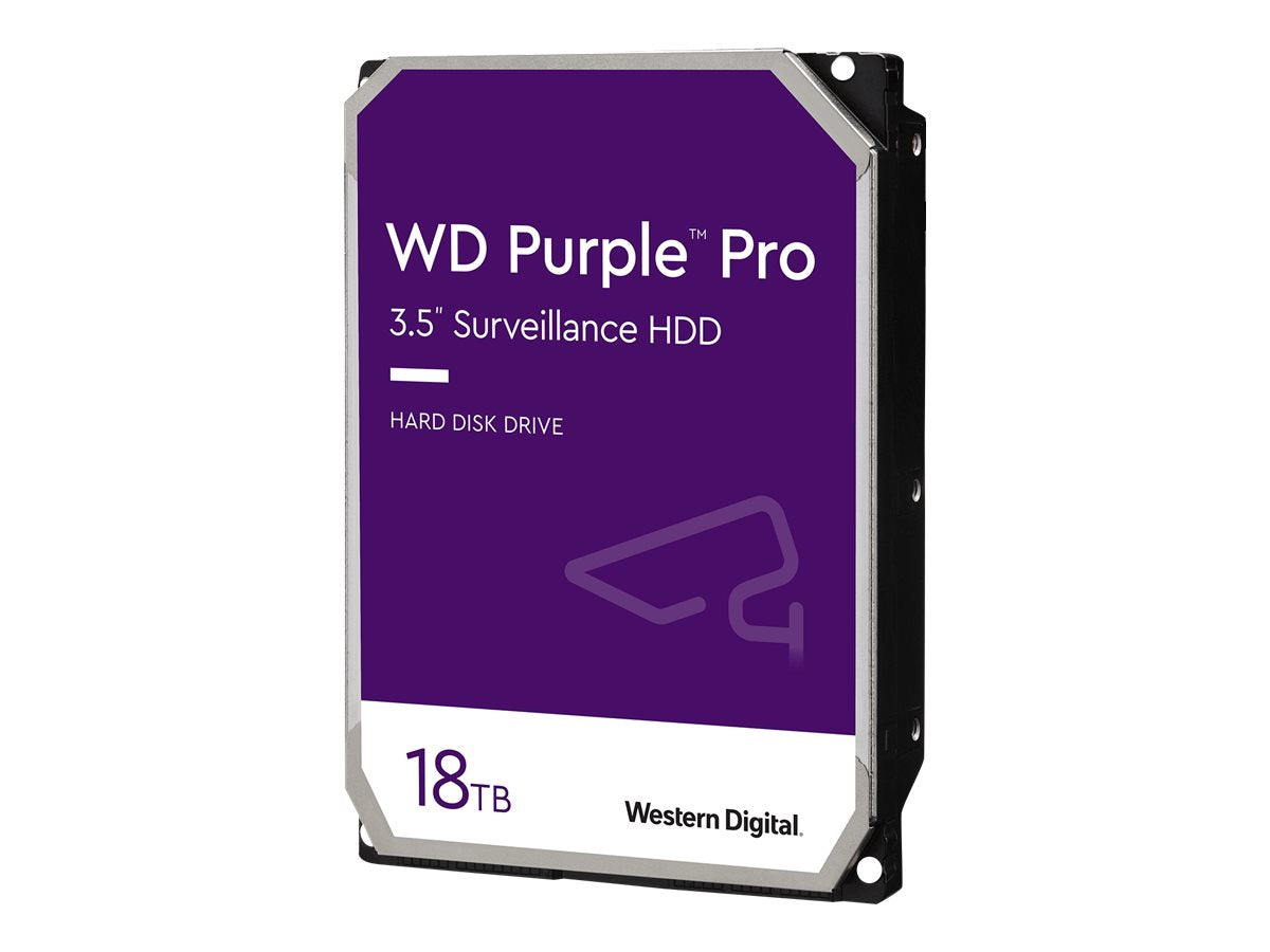 WD Purple Pro WD181PURP - Festplatte - 18 TB - intern - 3.5" (8.9 cm)