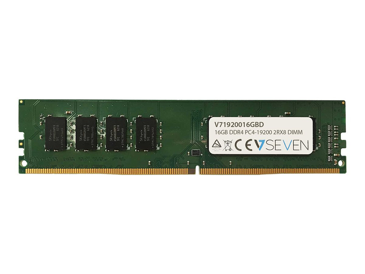 V7 DDR4 - Modul - 16 GB - DIMM 288-PIN - 2400 MHz / PC4-19200