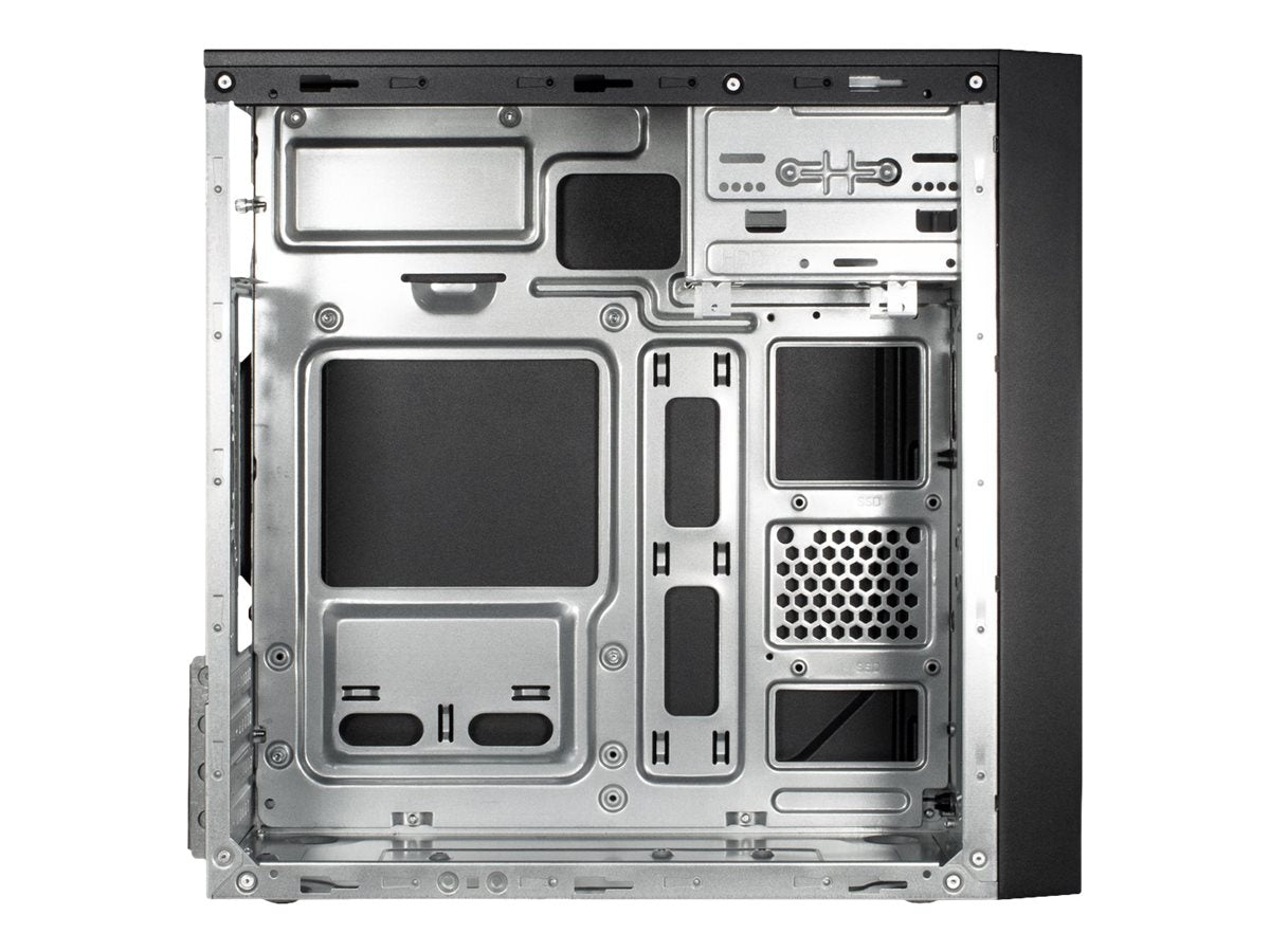 Inter-Tech IT-6505 Reto - Micro Tower - micro ATX - keine Spannungsversorgung (ATX)