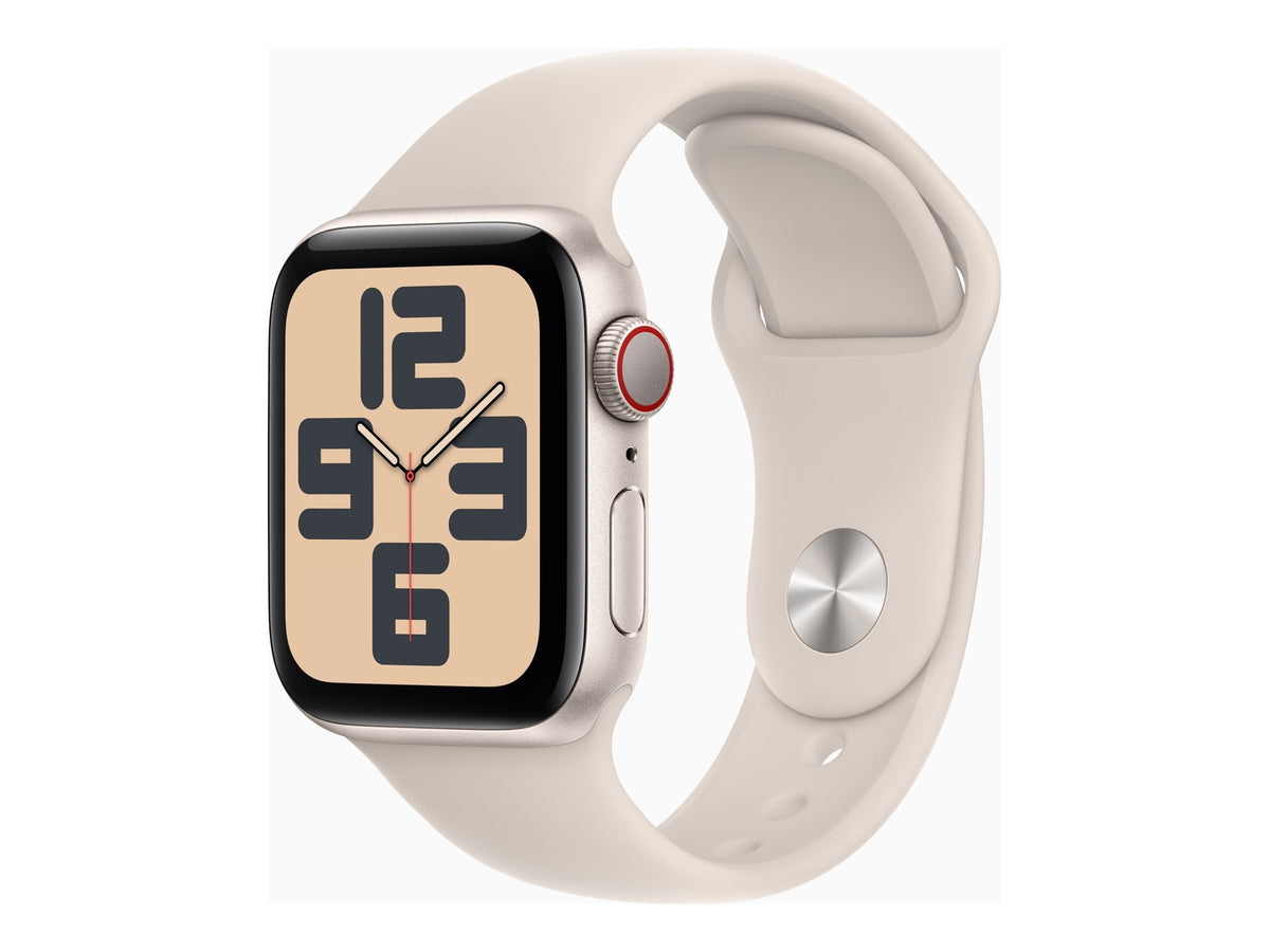 Apple Watch SE (GPS + Cellular) - 40 mm - Starlight Aluminium