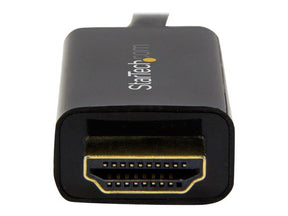 StarTech.com Mini DisplayPort auf HDMI Adapterkabel - Mini DP zu HDMI Adapter Kabel - 3m - Ultra HD 4K 30Hz - Schwarz - Videokabel - Mini DisplayPort (M)