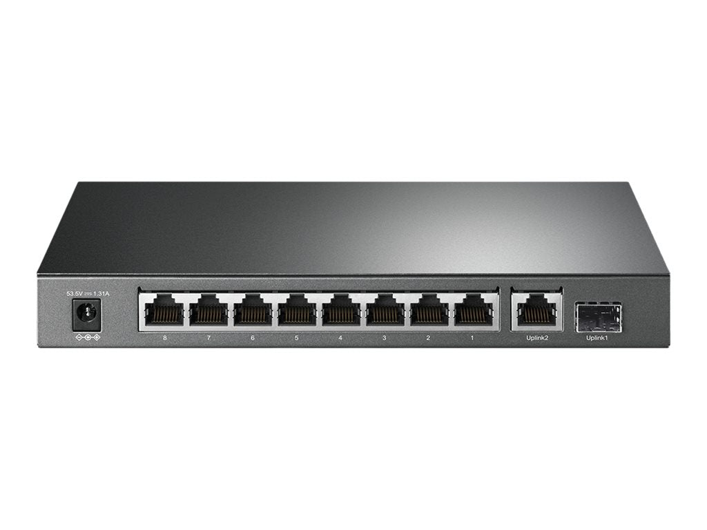 TP-LINK TL-SG1210P - Switch - unmanaged - 8 x 10/100/1000 (PoE+)