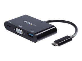 StarTech.com USB-C auf VGA Multifunktions-Adapter mit USB-A Port und Power Delivery