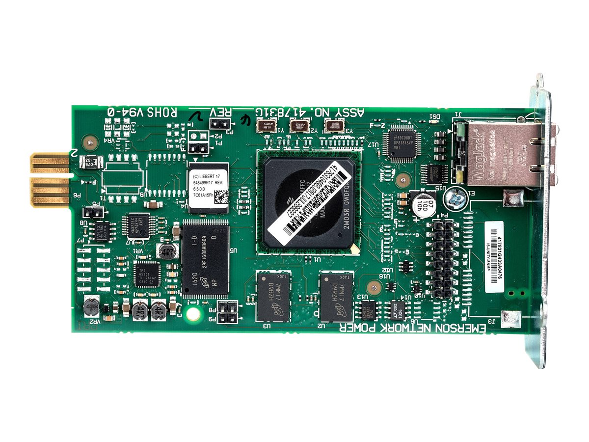 Vertiv Intellislot Unity Platform Card - Fernverwaltungsadapter