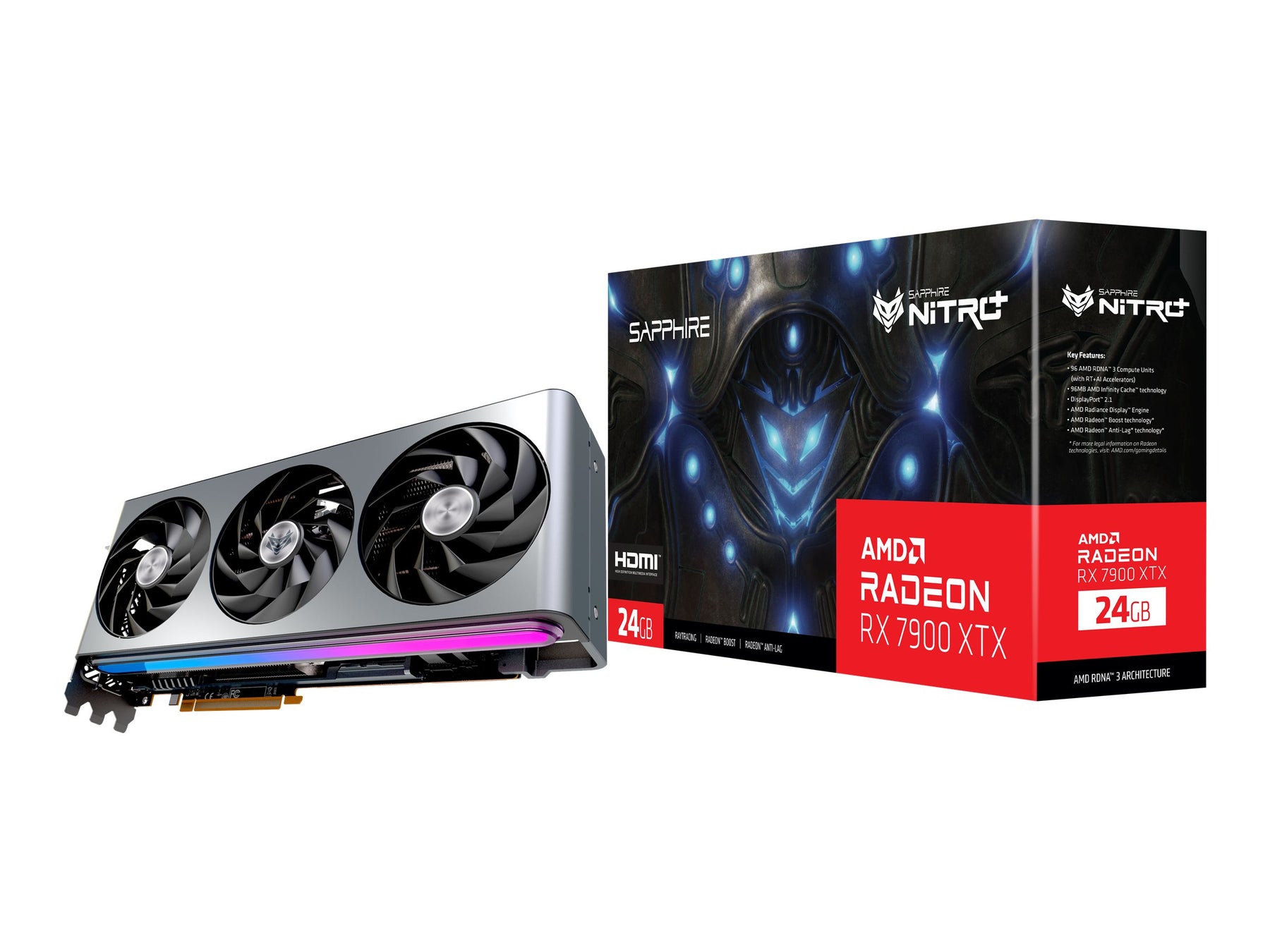 Sapphire NITRO+ Radeon RX 7900 XTX Vapor-X - Grafikkarten