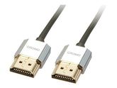 Lindy CROMO Slim High Speed HDMI Cable with Ethernet - HDMI mit Ethernetkabel - HDMI (M)