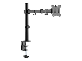 LogiLink Befestigungskit - einstellbarer Arm - für LCD-Display - Schwarz - Bildschirmgröße: 43.2-81.3 cm (17"-32")