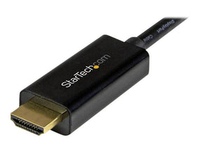 StarTech.com Mini DisplayPort auf HDMI Adapterkabel - Mini DP zu HDMI Adapter Kabel - 5m - Ultra HD 4K 30Hz - Schwarz - Videokabel - Mini DisplayPort (M)