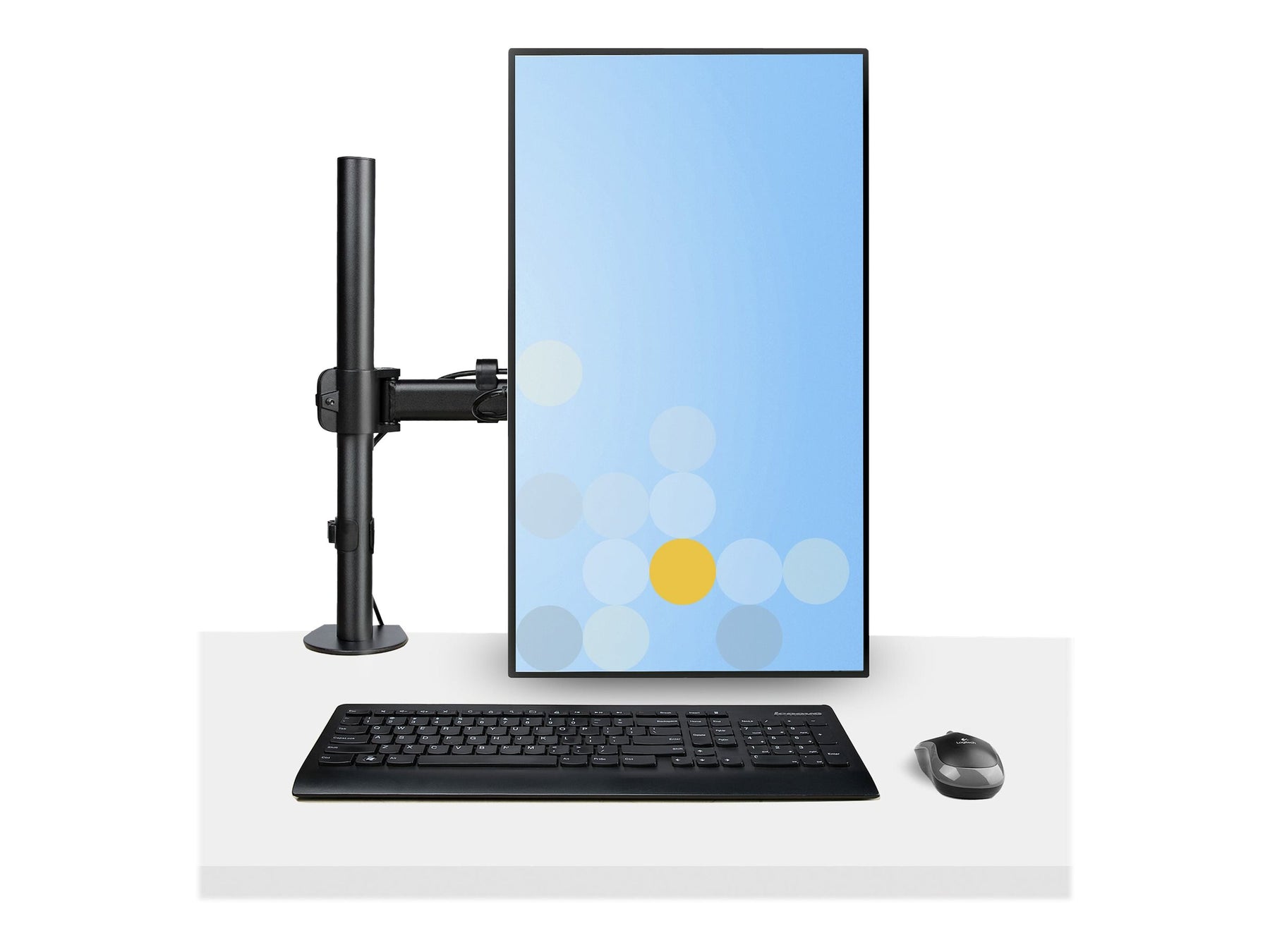 StarTech.com Laptop Desk Mount, Monitor and Laptop Mount for Desk, Displays 34in (8kg/17.6lb)