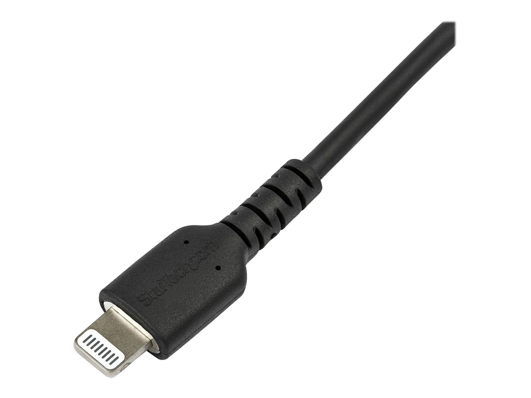 StarTech.com 2m USB-C auf Lightning-Kabel - Hochbelastbare, robuste Aramidfaser - USB Typ-C auf Lightningkabel - Lade-/Synchronisationskabel - Apple MFi-zertifiziert iPad/iPhone 12 - Schwarz (RUSBCLTMM2MB)