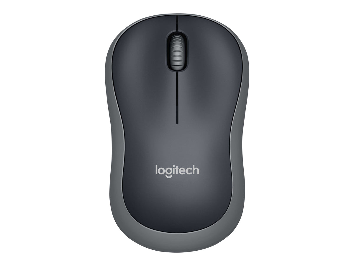 Logitech M185 - Maus - optisch - kabellos - 2.4 GHz - kabelloser Empfänger (USB)