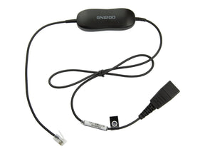 Jabra Smart Cord - Headset-Kabel - Schwarz - für Cisco IP Phone 78XX