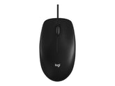 Logitech M100 - Maus - Full-Size - rechts- und linkshändig