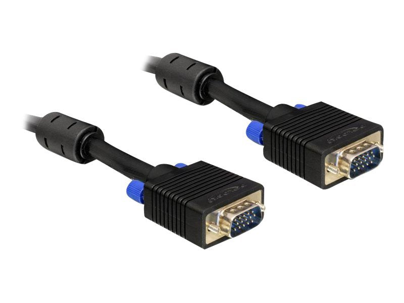 Delock VGA-Kabel - HD-15 (VGA) (M) zu HD-15 (VGA)