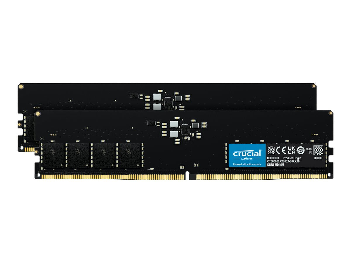 Crucial DDR5 - Kit - 64 GB: 2 x 32 GB - DIMM 288-PIN