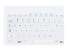 GETT CleanKeys CK5 - Tastatur - USB - Deutsch - weiß