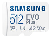 Samsung EVO Plus MB-MC512KA - Flash-Speicherkarte (microSDXC-an-SD-Adapter inbegriffen)