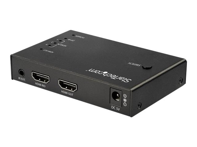 StarTech.com 4 Port HDMI Video Switch - 3x HDMI & 1x DisplayPort