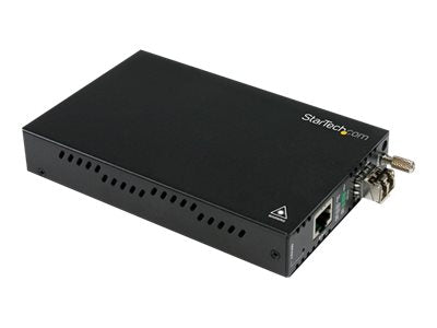 StarTech.com OAM Gigabit Ethernet Multimode LWL / Glasfaser LC Medienkonverter bis 550m