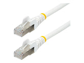 StarTech.com 10m CAT6a Ethernet Cable - White - Low Smoke Zero Halogen (LSZH)