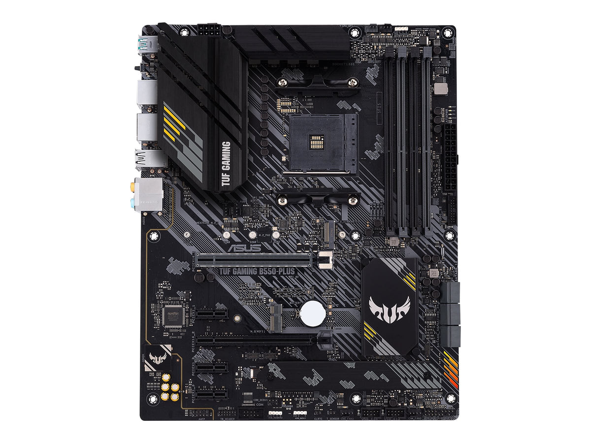 ASUS TUF GAMING B550-PLUS - Motherboard - ATX - Socket AM4 - AMD B550 Chipsatz - USB-C Gen2, USB 3.2 Gen 1, USB 3.2 Gen 2 - 2.5 Gigabit LAN - Onboard-Grafik (CPU erforderlich)