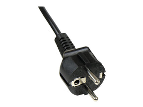 StarTech.com 2 m Laptop Ladekabel, EU Schuko auf C5, 2,5A 250V, 18AWG, Notebook / Laptop Ersatzstromkabel, Laptop Netzteil Stromkabel, Kleeblatt/Mickey Mouse Netzkabel (PXTNB3SEU2M)