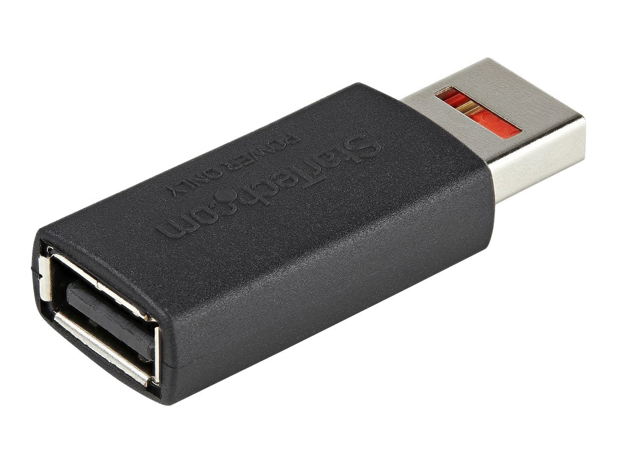 StarTech.com USB-Datenblocker - Secure Charge USB-Schutz - keine Datenübertragung - Charge/Power-Only-Adapter für Handy/Tablet (USBSCHAAMF)