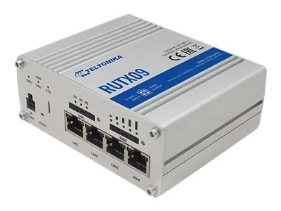 Teltonika RUTX09 - Router - WWAN - 4-Port-Switch