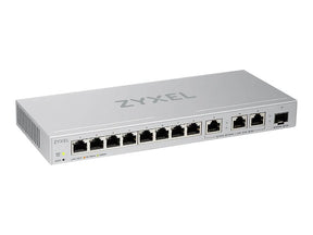 ZyXEL XGS1250-12 - Switch - managed - 8 x 10/100/1000 + 3 x 100/1000/2.5G/5G/10GBase-T + 1 x SFP+