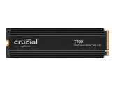 Crucial T700 - SSD - verschlüsselt - 4 TB - intern - M.2 - PCI Express 5.0 (NVMe)