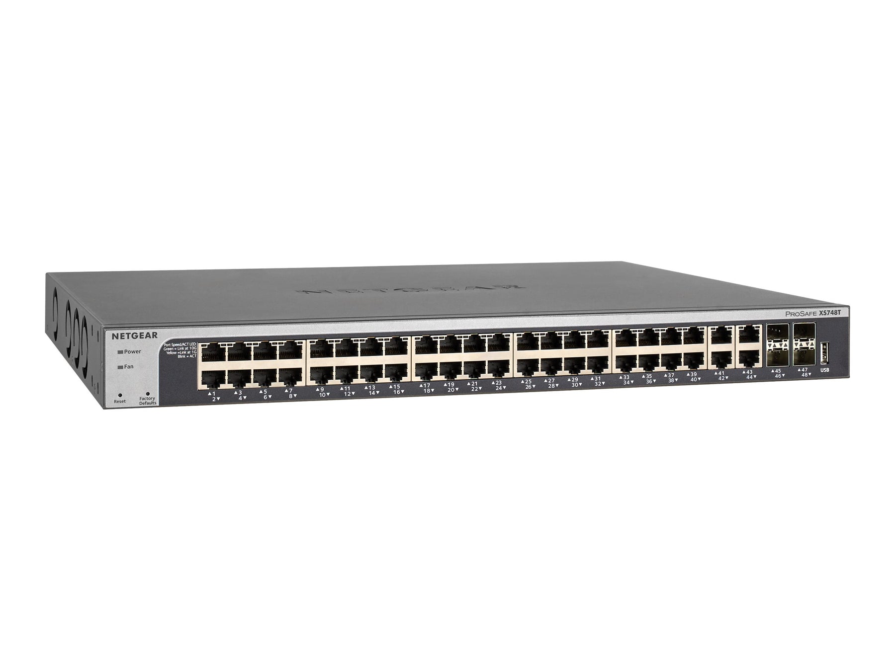 Netgear Smart XS748T - Switch - L3 Lite - Smart