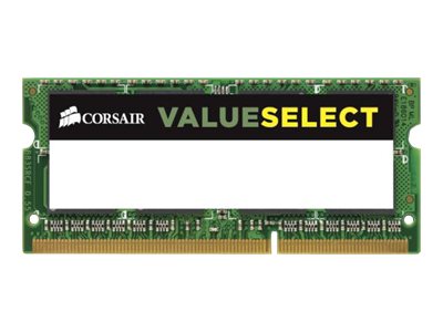 Corsair Value Select - DDR3L - Modul - 8 GB - SO DIMM 204-PIN