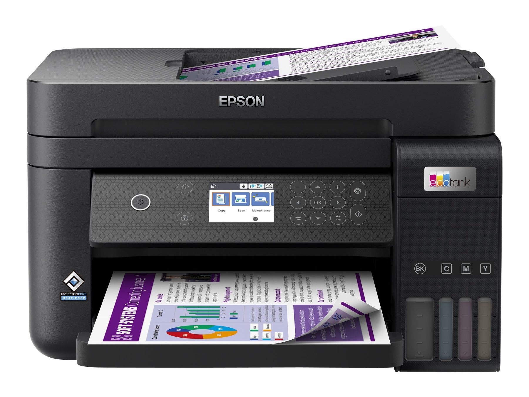 Epson EcoTank ET-3850 - Multifunktionsdrucker - Farbe - Tintenstrahl - A4/Legal (Medien)