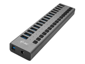 i-tec USB 3.0 Charging HUB 16 port + Power Adapter 90 W