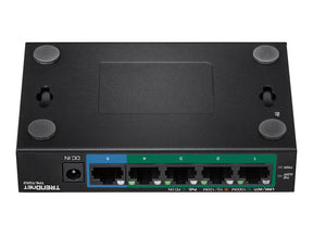 TRENDnet TPE TG52 - Switch - 4 x 10/100/1000 (PoE+)