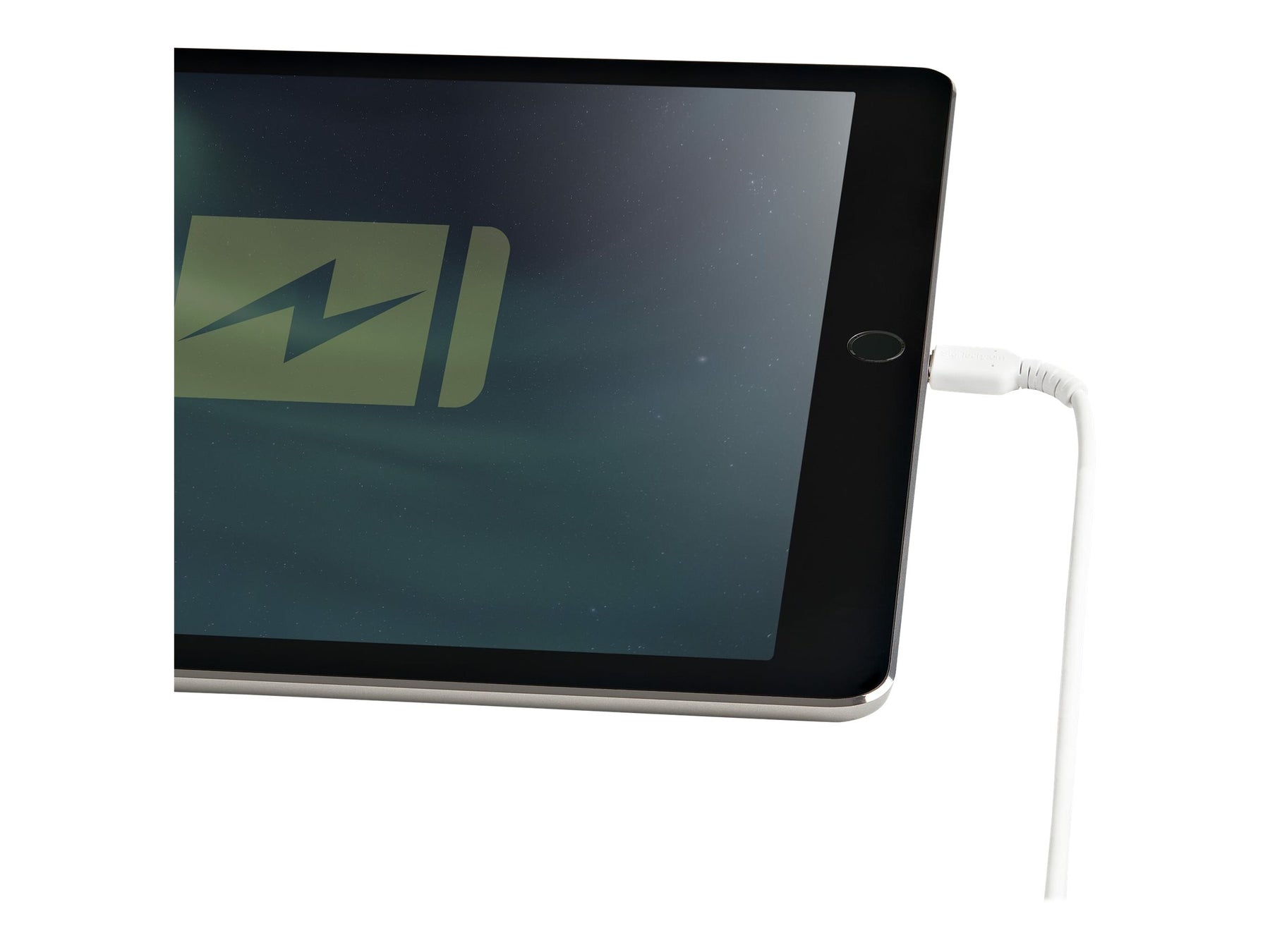 StarTech.com 15cm USB-A auf Lightning-Kabel - Hochbelastbare, robuste Aramidfaser - Lade-/Synchronisationskabel - Apple MFi-zertifiziert iPad/iPhone 12 - Weiß (RUSBLTMM15CMW)