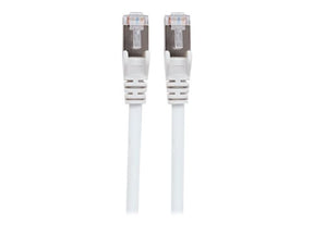 Intellinet Network Patch Cable, Cat6, 30m, White, Copper, S/FTP, LSOH / LSZH, PVC, RJ45, Gold Plated Contacts, Snagless, Booted, Polybag - Patch-Kabel - RJ-45 (M)