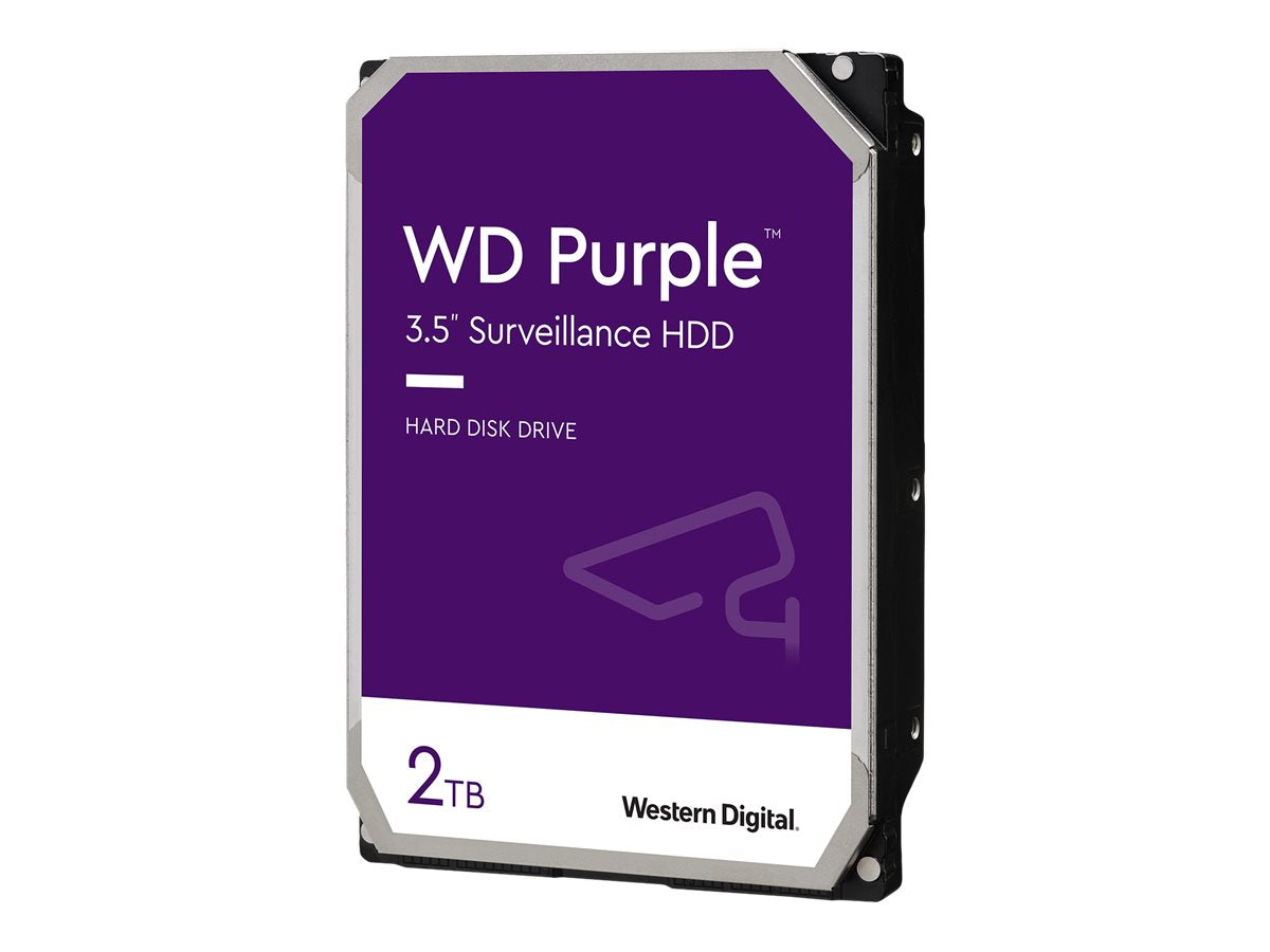 WD Purple Surveillance WD23PURZ - Festplatte - 2 TB - intern - 3.5" (8.9 cm)