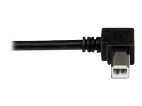 StarTech.com 1m USB 2.0 A auf B Kabel links gewinkelt - St/St - USB Druckerkabel - USB-Kabel - USB Typ B (M)